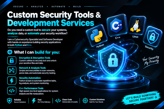 develop custom security tools in python