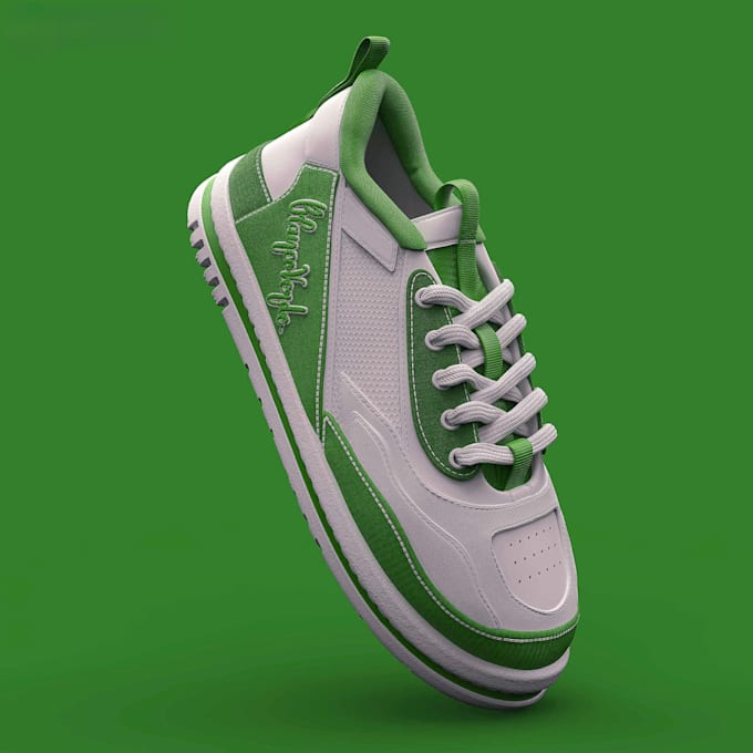 create 3d sneakers, sneakers with tech pack ready for manufacture