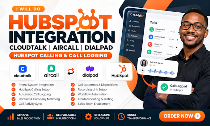 do hubspot integration cloudtalk aircall dialpad hubspot calling call logging