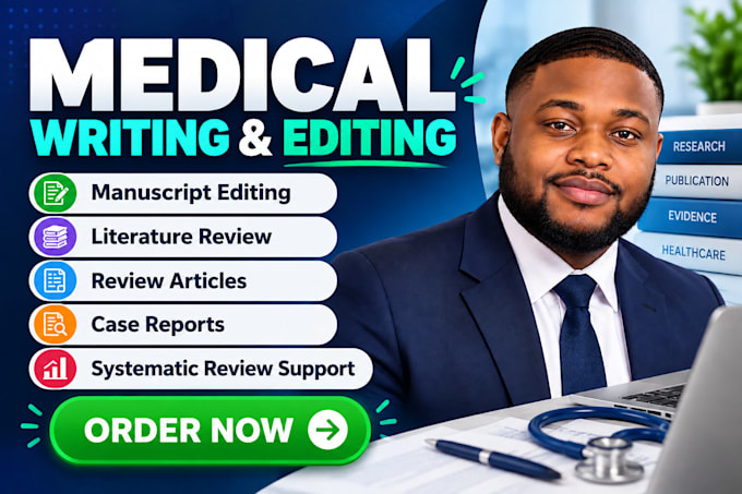 edit medical manuscripts and case reports