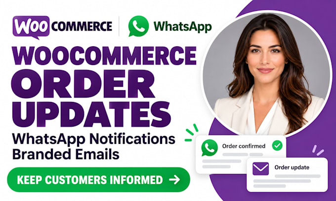setup woocommerce whatsapp order notifications customize email templates