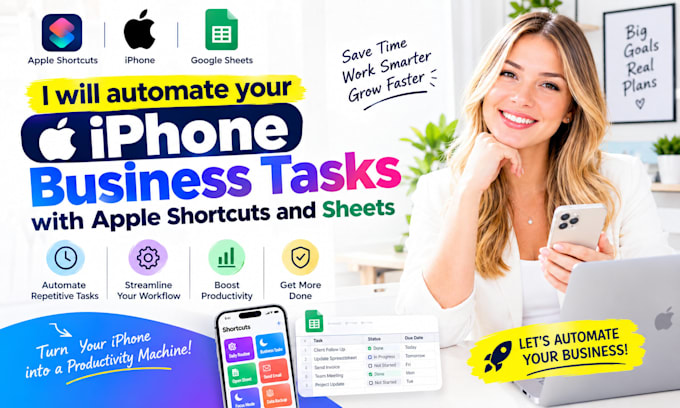 automate your iphone business tasks with apple shortcuts and sheets