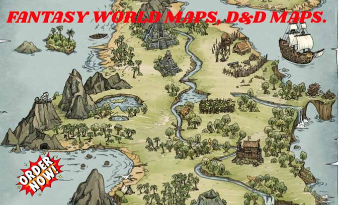 design2d fantasy maps, fantasy world map, rpg map, d  d maps