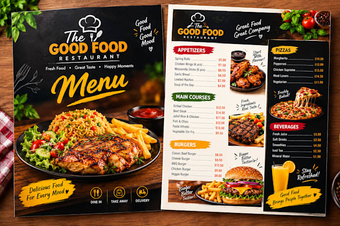 do restaurant menu design,cafe menu design