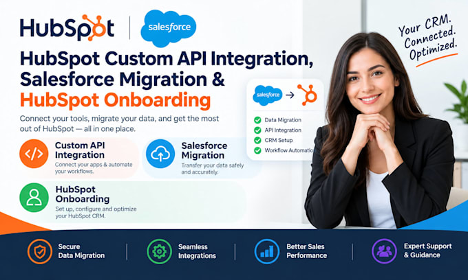 do hubspot custom API integration salesforce migration hubspot onboarding