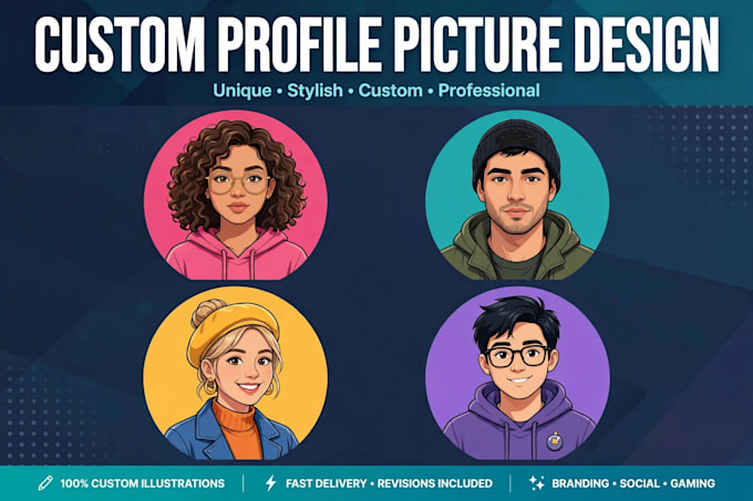 do profile editing and profile photo retouching