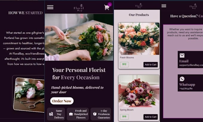 build a whatsapp ordering website for small businesses