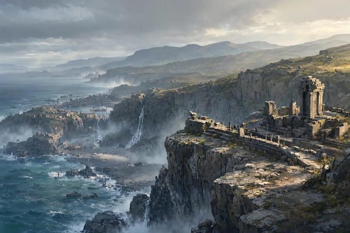 create breathtaking environmental concept art