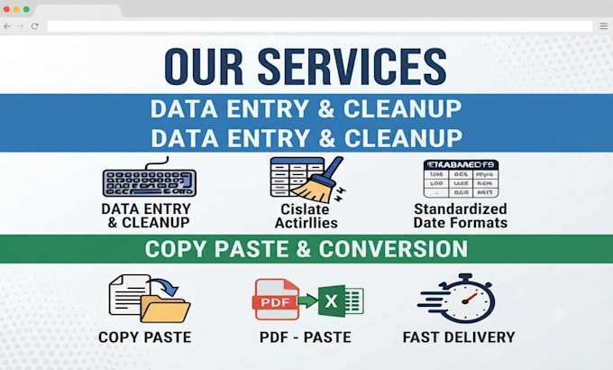do accurate excel dat entry, copy paste, and web reserch