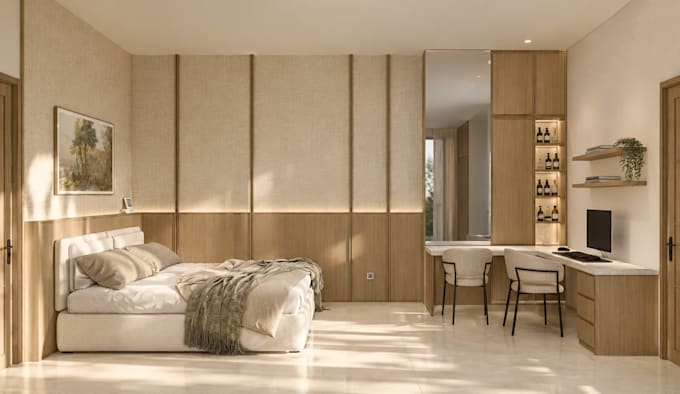 3d modeling and rendering residential
