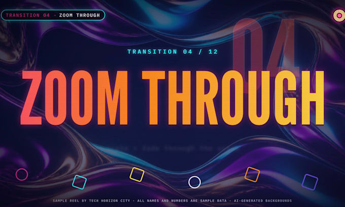 create a custom youtube intro and outro with motion graphics
