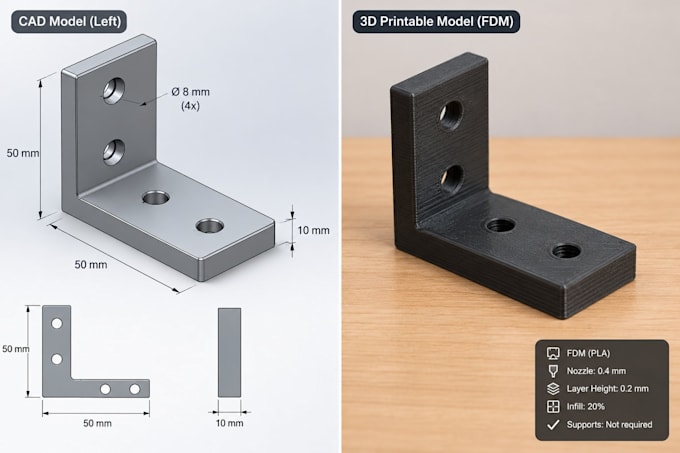 custom 3d models and stl files