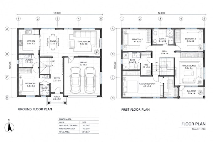 draft precise architectural plans, draftman, autocad blueprints for construction