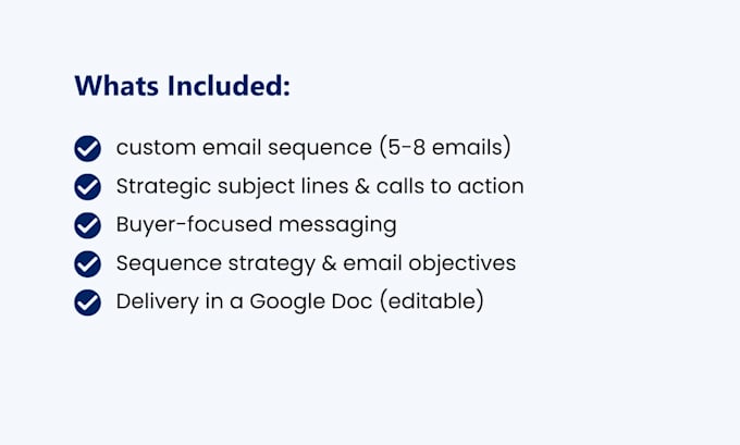 write strategic b2b email sequences for your business
