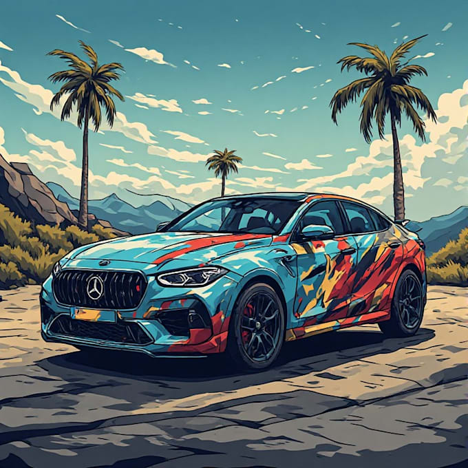 create custom luxury car wraps and stylish vehicle graphics