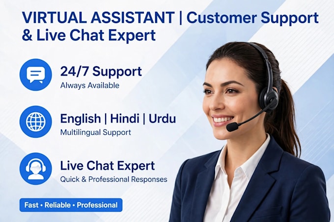 be your instagram and facebook live chat support and customer service agent
