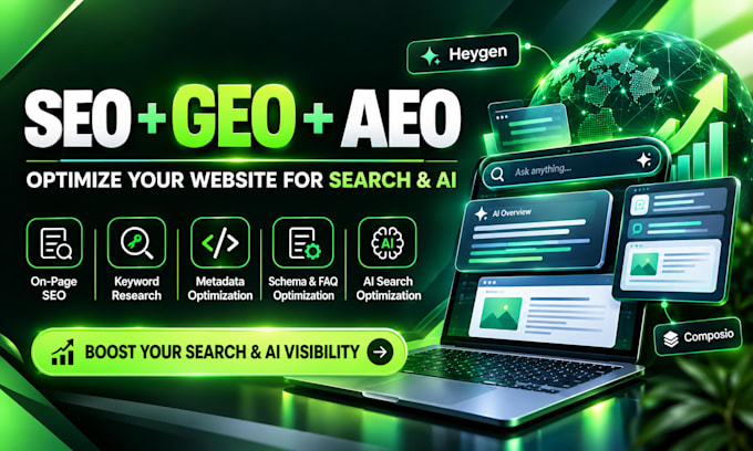 optimize your website for SEO GEO and aeo