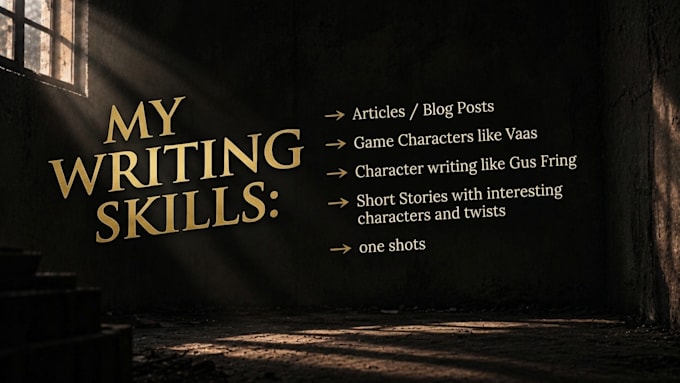 write your short story for you