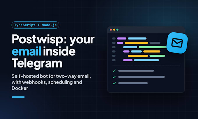 build a custom telegram bot in python or nodejs for your business