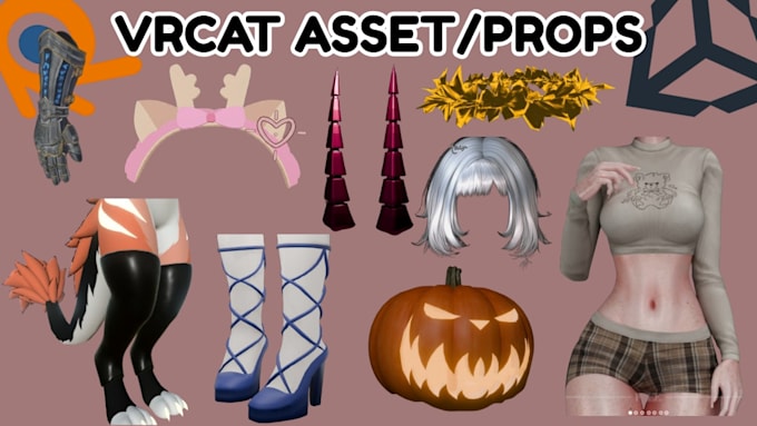 fix , rig, and upload custom vrchat asset, avatar fitting, vrchat outfit