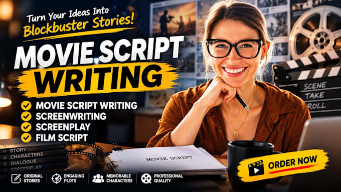 write movie script, movie script writing, screenwriting, screenplay film script