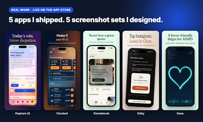 design app store screenshots that convert for your ios app