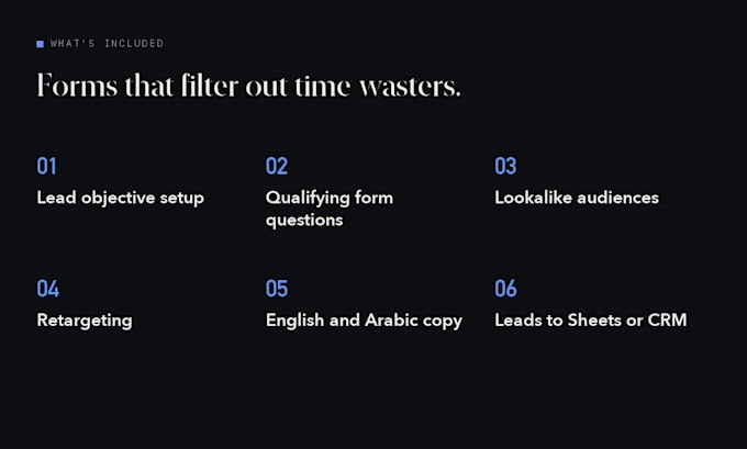 set up facebook lead ads for qualified leads