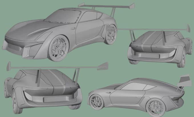 create game ready 3d car models for unity and unreal engine