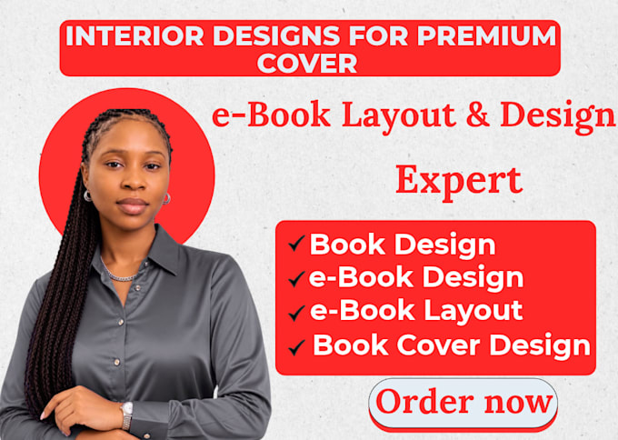 design ebooks, book interiors and book covers