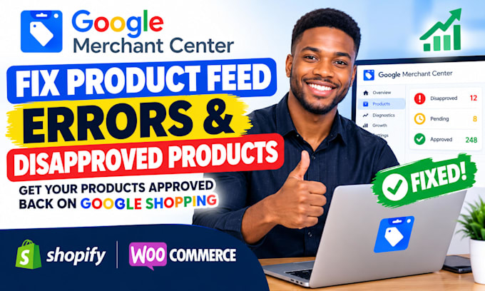 fix google merchant center product feed errors dissaproved product feed errors