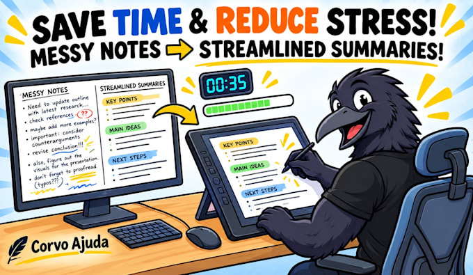 clean, visual and easy to study note summaries for you