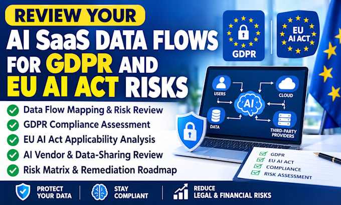 review your ai saas data flows for gdpr and eu ai act risks