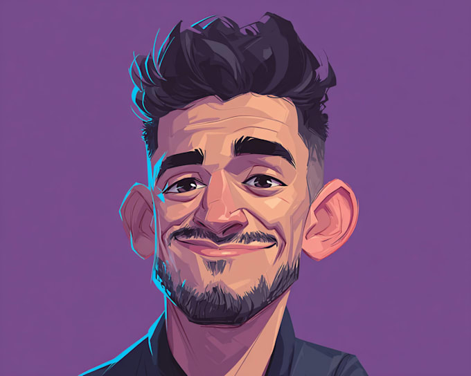 create unique and funny caricature art