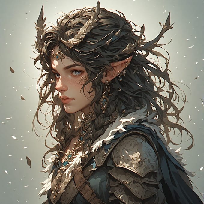 design unique fantasy characters, heroes, and warriors