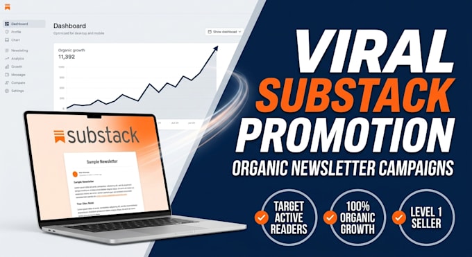 run substack newsletter campaign and organic substack promotion