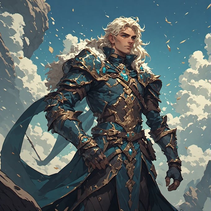 fantasy characters, heroes, and warriors