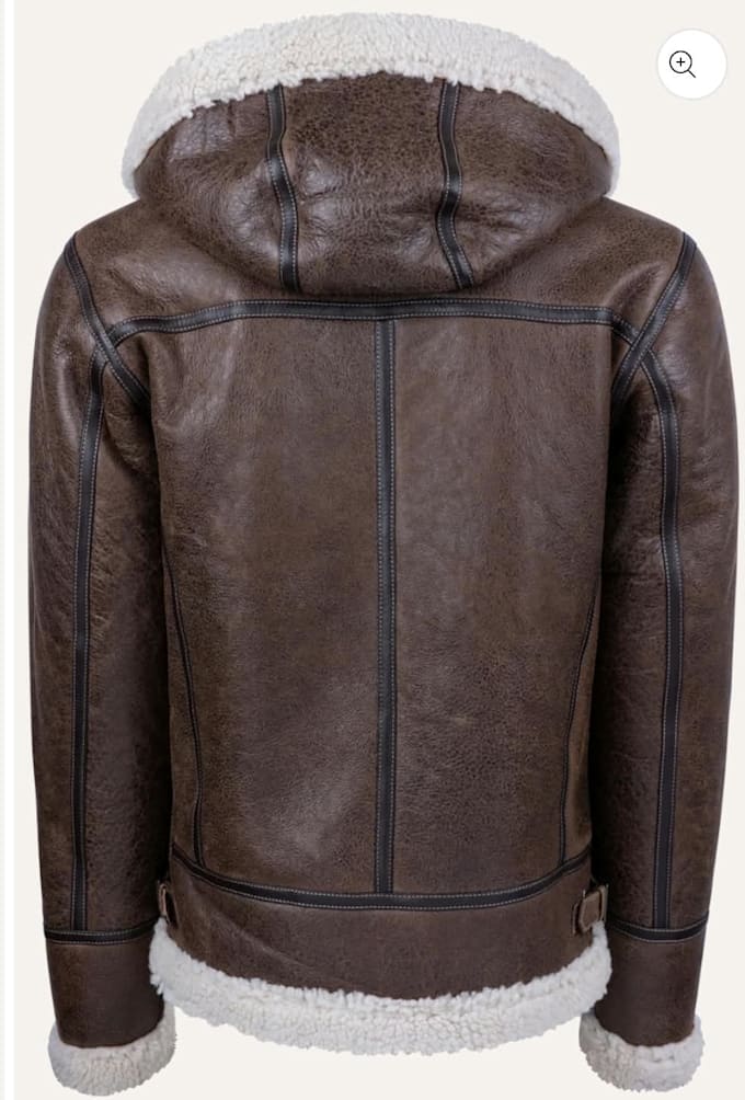 make custom genuine leather and shearling bomber jackets