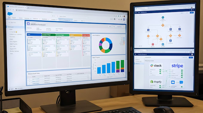 customize salesforce CRM, automate workflows and configure integrations