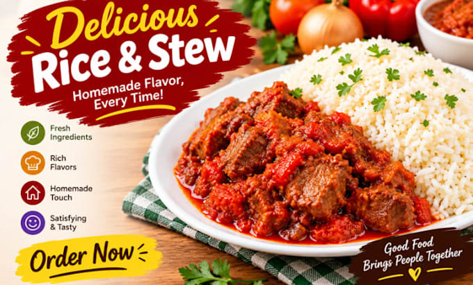 cook rice and stew