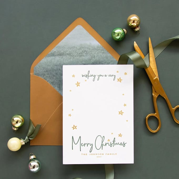 custom christmas greeting cards and invitations