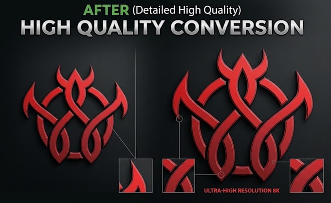 redraw, vectorize, convert logo or graphic to vector
