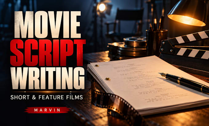 be your movie script writer