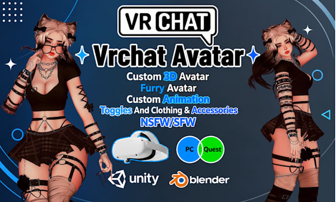 costomize vrchat avater, edit textures, add toggles and upload in unity