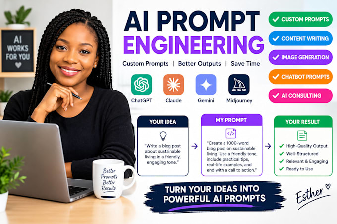 be ai prompt engineer expert ai consultant ai prompt optimization chatgpt prompt
