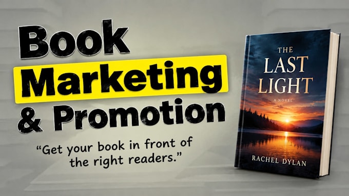 create a book marketing plan and promotion strategy