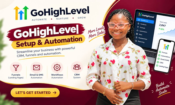 do gohighlevel workflow automation, ghl website design as a go high level expert