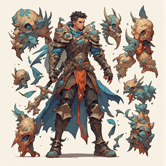 do fantasy and fantasy character design