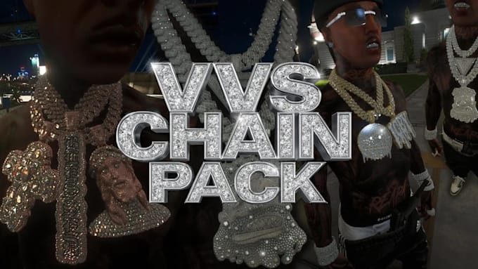 create fully iced, optimise and game ready fivem chain