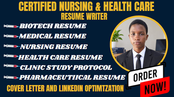 write a nursing and health care resume