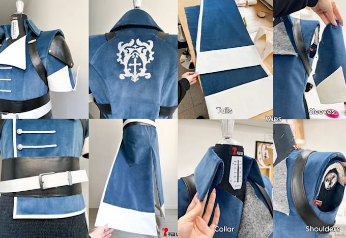 sew custom cosplay fabric costume outfits handmade cosplay